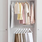 Hanging Closet Rod, 17-28In Width and Up to 32In Height Closet Extender - Image 6