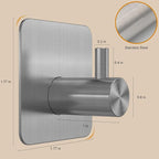 6 Pcs Adhesive Wall Hooks for Hanging - Image 2