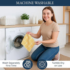 LANE LINEN Cotton Kitchen Towels Set, Quick-Drying Dish Towels - Image 6