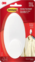 Command Clothes Hanger, Holds up to 7.5 lb, Sized by Command