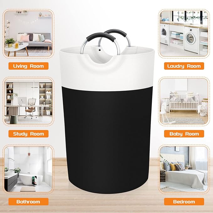 BlissTotes Laundry Basket, Laundry Hamper, Collapsible Laundry Baskets - Image 7
