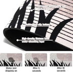 Sink Faucet Absorbing Mat, 2 Pack Drying Mat Around Faucet Sink Splash Guard - Image 5