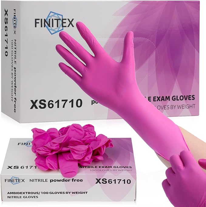FINITEX Nitrile Disposable Latex-Free Gloves by FINITEX