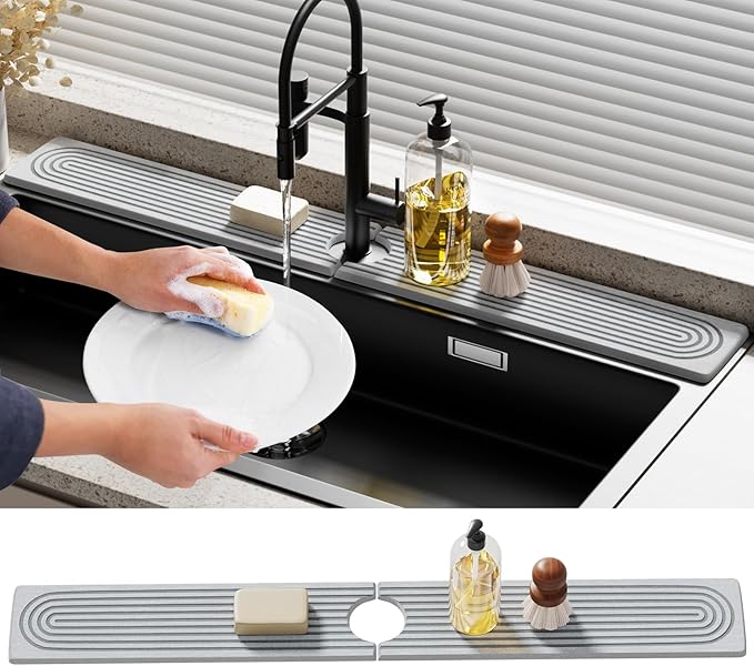 Quick Dry Sink Splash Guard by SlowSLog