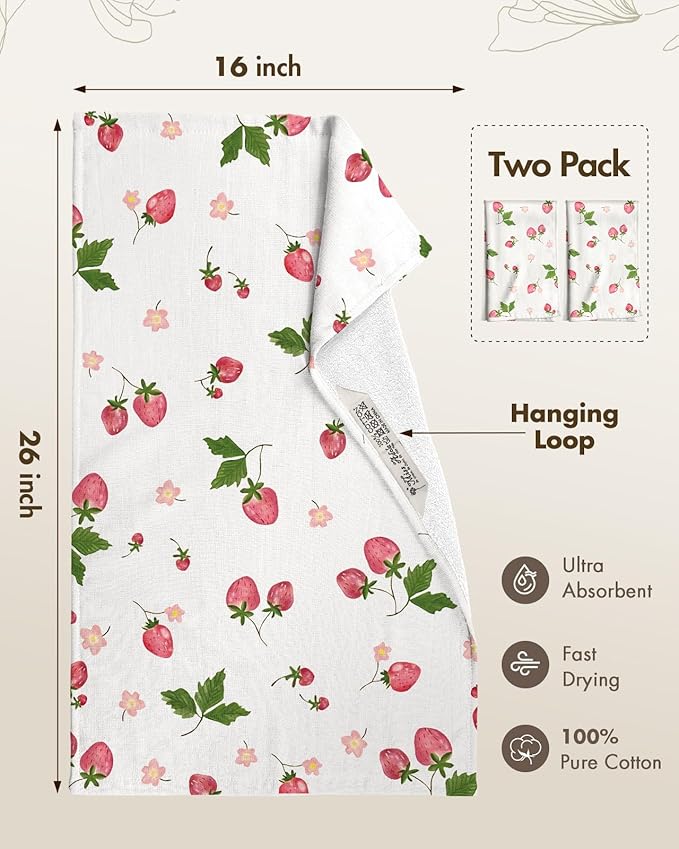 Cotton Kitchen Towels Set of 2 - Image 4