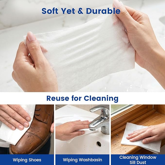 BigOtters 200PCS Compressed Towels, D isposable Face Towels - Image 4
