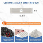 Kitchen Faucet Mat, Quick Drying Diatomite Sink Faucet Mat Splash Guard - Image 3