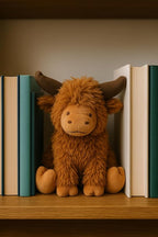Highland Cow Door Stopper – Cute Weighted Animal Doorstop 2.2 lbs - Image 6