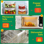 6 Pack Large Food Storage Containers - Image 6