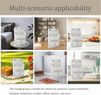 2-Pack Hanging Storage Organizer, Over The Door Hanging Bags/Wall Baskets - Image 6