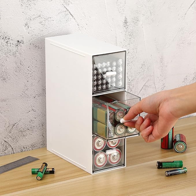 BTSKY Acrylic Battery Organizer - Image 2