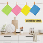 Swedish Dishcloths for Kitchen | 10 Pack Cellulose Sponge Dish Cloths Washable - Image 2