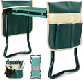 KVR Upgraded Garden Kneeler and Seat with Thicken & Widen Soft Kneeling Pad,Heavy Duty Foldable Gardener Stool with 2 Tool Pouches,Gardening Gifts for Women Mom Men Seniors¡­… by KVR
