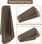 Door Stoppers for Bottom of Door on Floor, Premium Rubber Door Stopper Wedge - Image 4