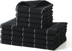 Glynniss Kitchen Towels and Dishcloths Set, Absorbent Dish Towels and Dish by Glynniss