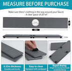 Fast Drying Faucet Mat for Kitchen Sink, Water Absorbent Diatomite Stone Sink - Image 6