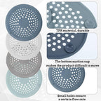 4 Packs Round Hair Drain Catcher, Drain Cover - Image 4