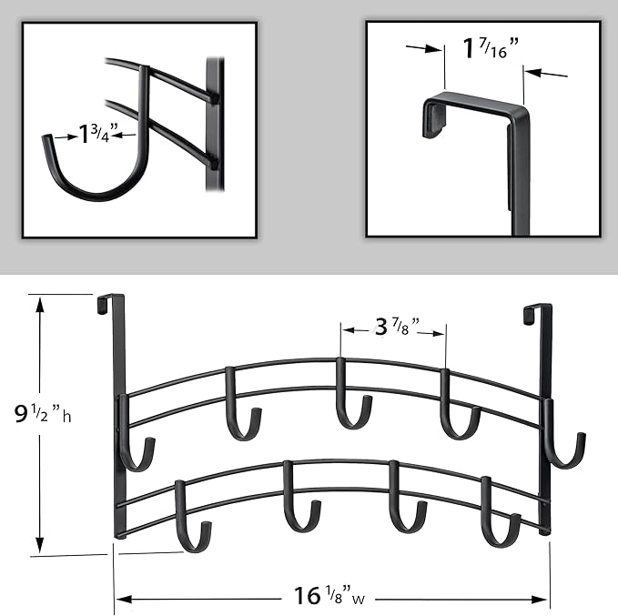 LYNK Professional® Home™ Over The Door Hooks - Image 7
