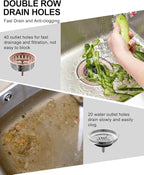 BOTEMY B9171 Copper Kitchen Sink Drain Kit 3 1/2 Sink Strainer - Image 6