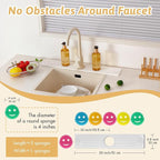 Faucet Mat for Kitchen Sink, Super Absorbent, Prevents Moisture Buildup - Image 3