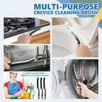 Hard Bristle Crevice Cleaning Brush-Thin Gap Cleaning Brush, Small Cleaning - Image 3
