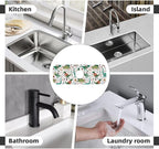 Dinosaur Christmas Happy New Year Kitchen Sink Splash Guard Faucet Mat Super - Image 7