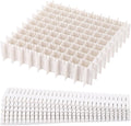 acDesign 40Pcs Grid Drawer Dividers, Adjustable Drawer Organizer by acDesign