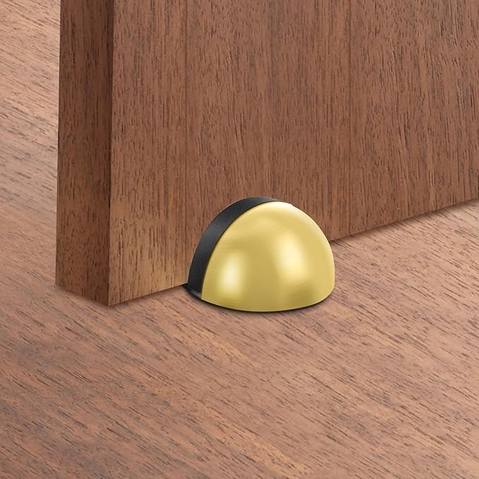2 Pack Door Stop, Adhesive Floor Door Stoppers - Image 3