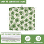 St Patrick's Day Green Clover Dish Drying Mat - Image 4