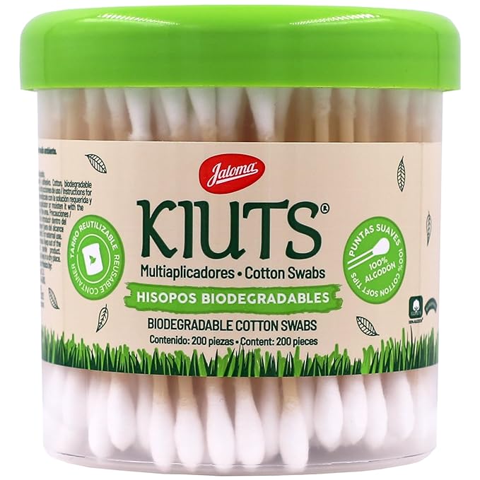 Jaloma Kiuts Cotton Swabs, Biodegradable, - Image 2