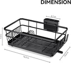 TOOLF Large Dish Drying Rack for Kitchen Counter, Kitchen Dish Racks - Image 8