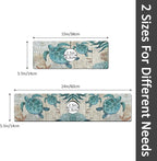2PCS 15" X 5.5" Kitchen Sink Splash Guard Faucet Mat Sea Turtles Super - Image 2
