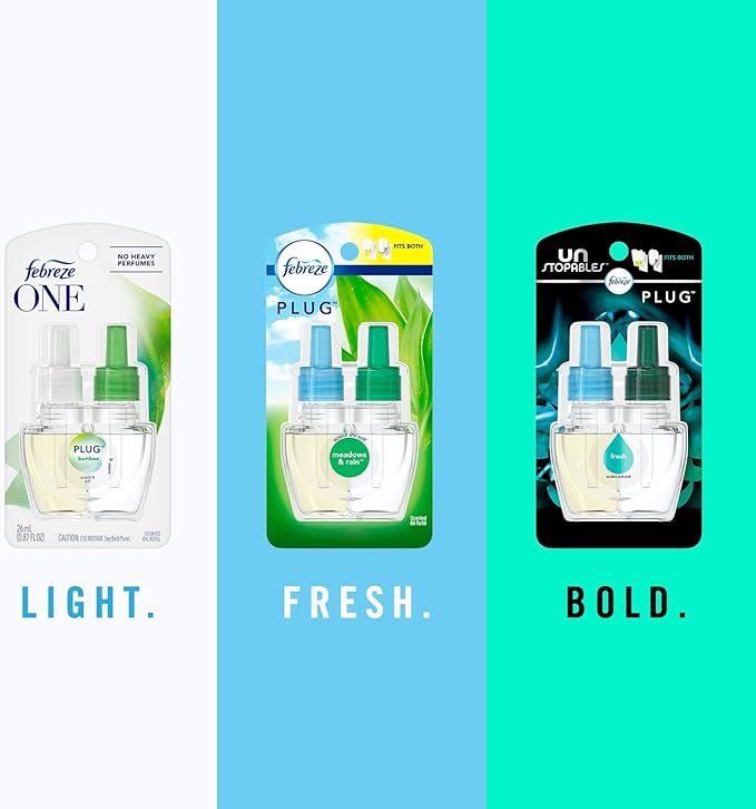 Febreze Odor-Eliminating Fade Defy PLUG Air Freshener Refill, Bora Bora - Image 8