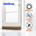 Holikme Weighted Door Draft Stopper, Heavy Duty Under Door Draft Blocker Bottom - Image 3