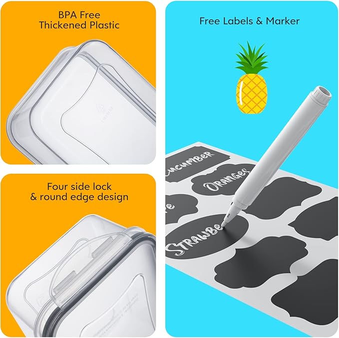 44 PCS Food Storage Container - Image 4