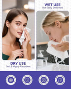 Face Towels Disposable, Face Towelette Disposable, Soft Disposable Face Towel - Image 5