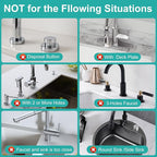 Diatomite Faucet Mat for Kitchen Sink Protector Stone Quick Dry Around Faucet - Image 7