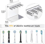 Electric Toothbrush Head Holder, Electric Tooth Brush Holder Desktop or Adhesive - Image 9