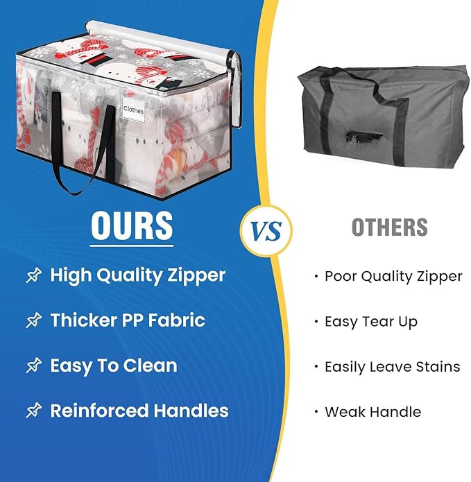 Clear Heavy Duty Extra Large Moving Supplies Storage Bags - Image 5