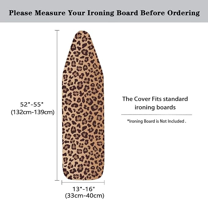 Leopard Print Ironing Board Cover Universal Iron Board Cover - Image 6