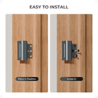 6Pack Home Security Door Reinforcement Lock, Childproof Safety Door Lock Latch - Image 7