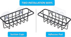 Sink Caddy Sponge Holder for Kitchen Sink Dish Cloth Hanger 2 Suspension Options - Image 4