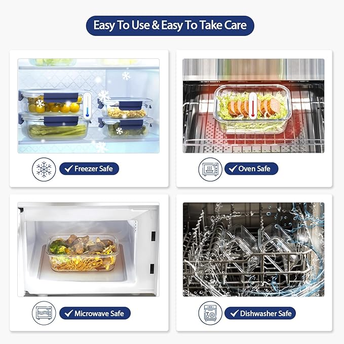 Glass Food Storage Containers - Image 7