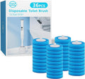 Leebein 36 Refills Disposable Toilet Brush Heads HK-047 Electric Toilet Brush by Leebein