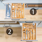 Flatware Organizer Silverware Drawer Organizer - Image 3