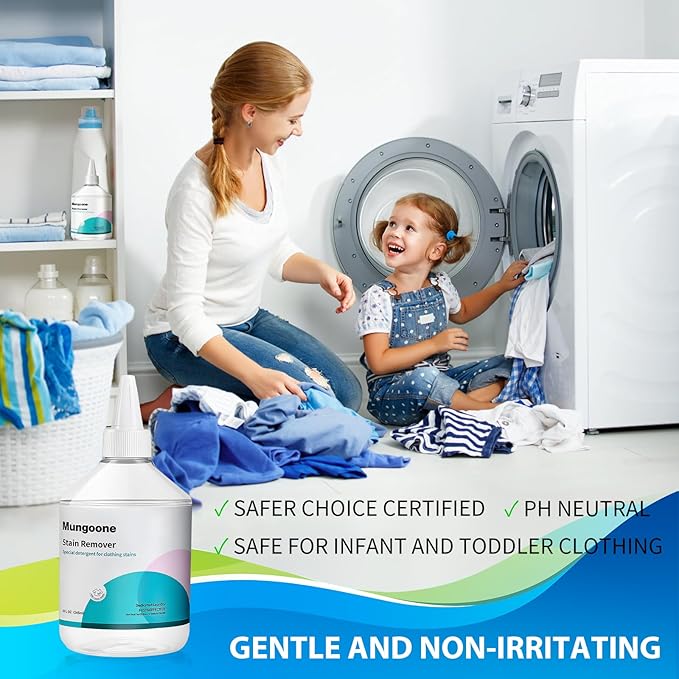 Clothes Grease Stain Remover, Newborn & Baby Essentials, Laundry Stain Treatment - Image 8