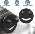 Stainless Steel Smiley Face Sponge Holder, Kitchen Accessories Decor - Image 4