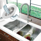 Mtsooning 2PCS Kitchen Sink Strainer, 3.5" Diameter Stainless Steel Drain Cover - Image 2