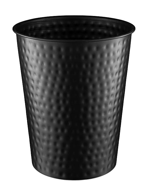 Monarch Abode Metal Bathroom Trash Can – Waste Basket by MonarchAbode