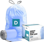 Plasticplace Custom Fit Trash Bags, Compatible by Plasticplace